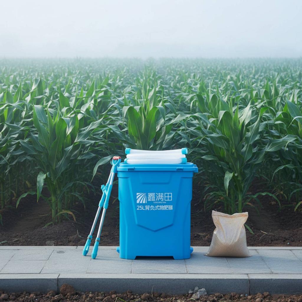 Fertilizer Dispenser - Manual Dispenser Ergonomic Design Point Comfortable