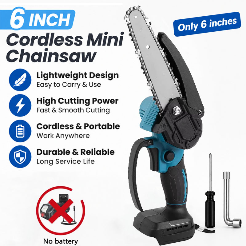 Gardening Tools To Cut Branches - 1700RPM Portable 6 Inch Mini Cordless