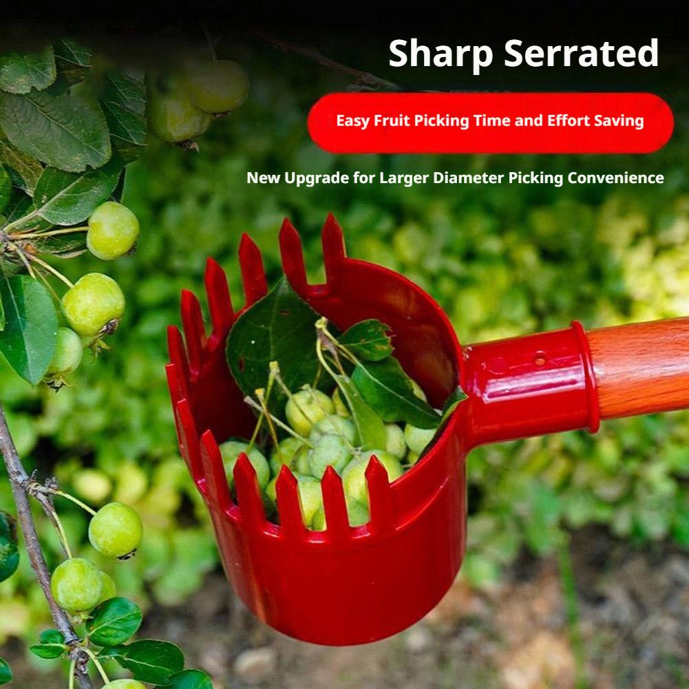 Gardening Tools Organizer - Fruit Picker Tool Portable Basket Head