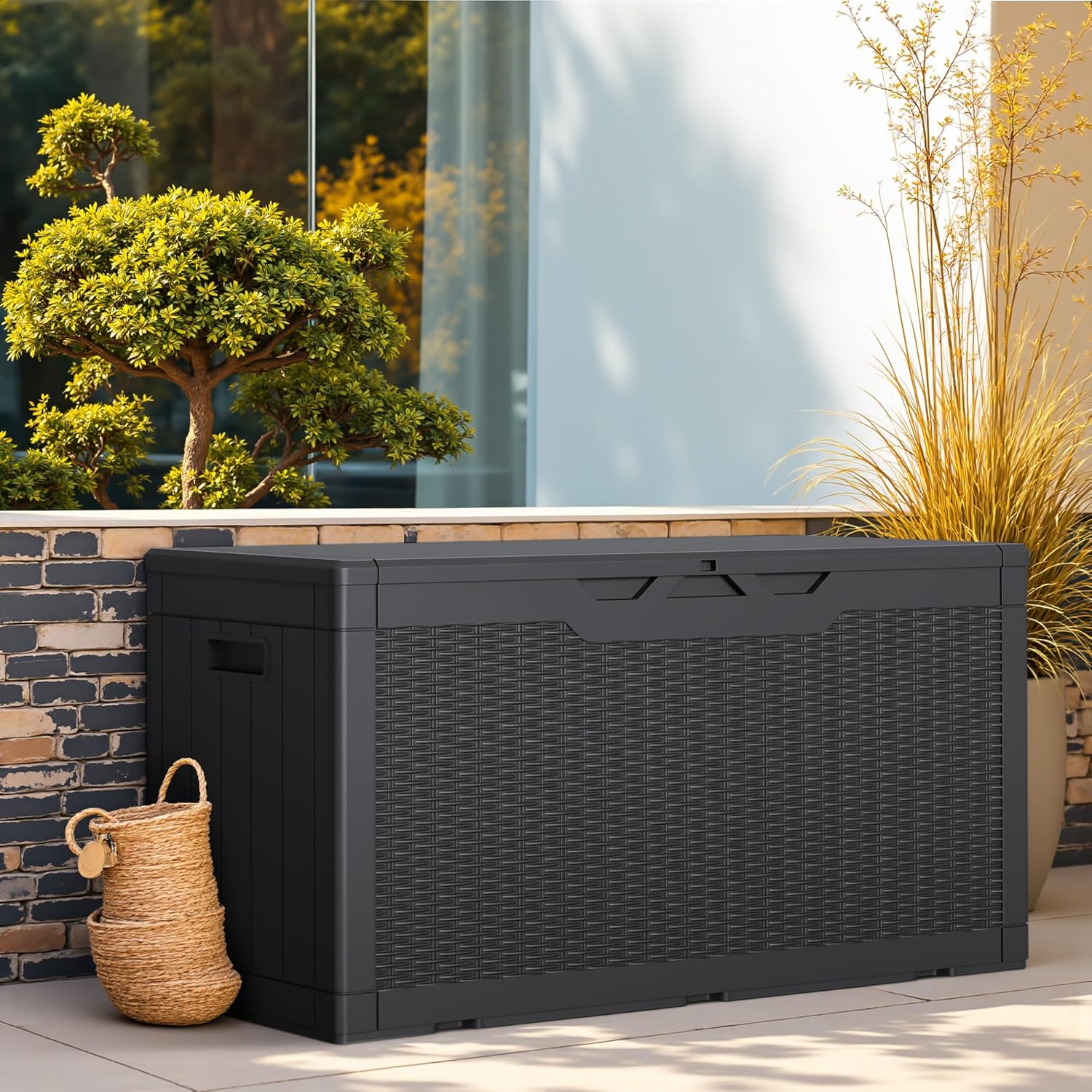 100 Gallon Outdoor Storage Box - Gardening Tools Images recension och pris