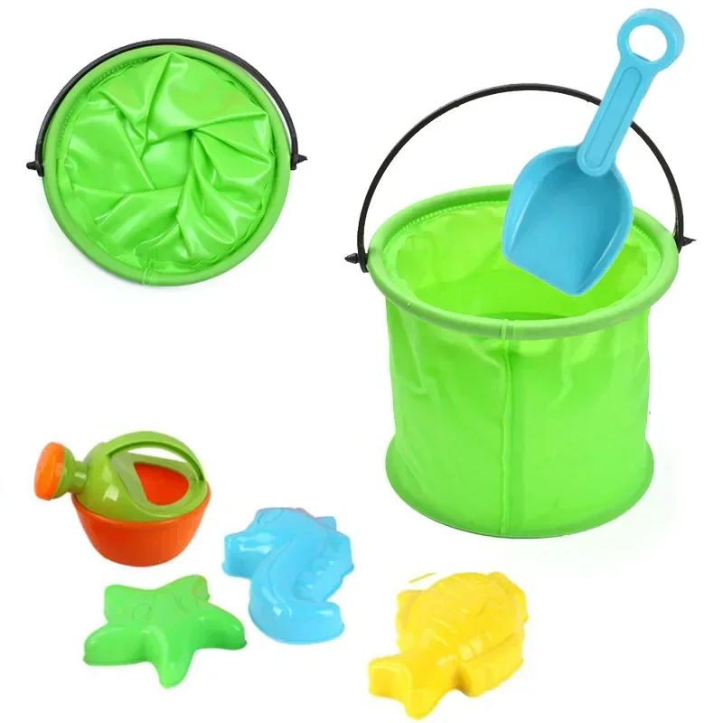 Beach Sand Bucket Toy  Collaps - Gardening Tools Kids recension och pris