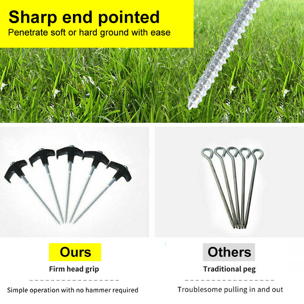20Pcs Heavy Duty Screw Steel T - Gardening Tools Screwfix recension och pris