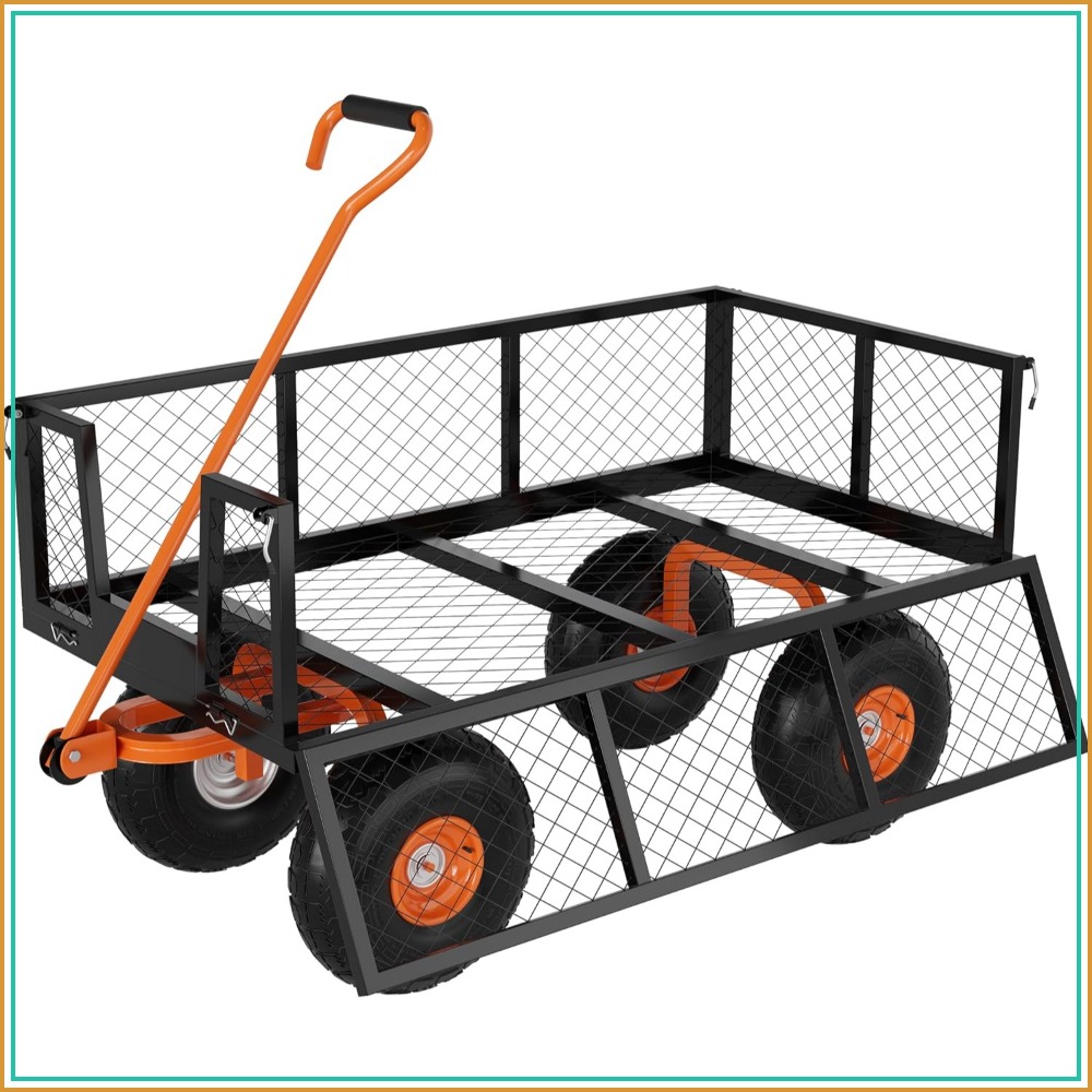 500 LBS Heavy Duty Steel Garde - Gardening Tools Images recension och pris