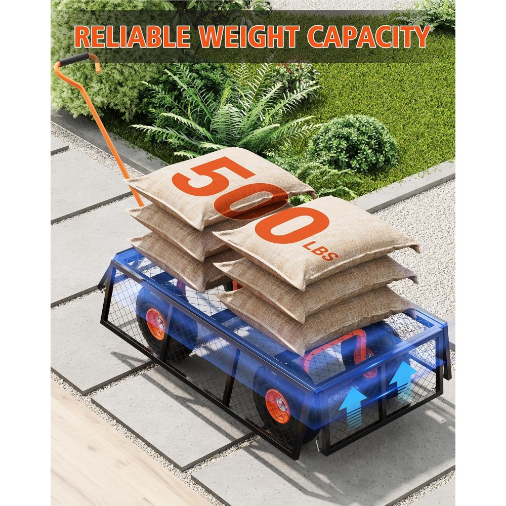500 LBS Heavy Duty Steel Garde - Gardening Tools Images recension och pris