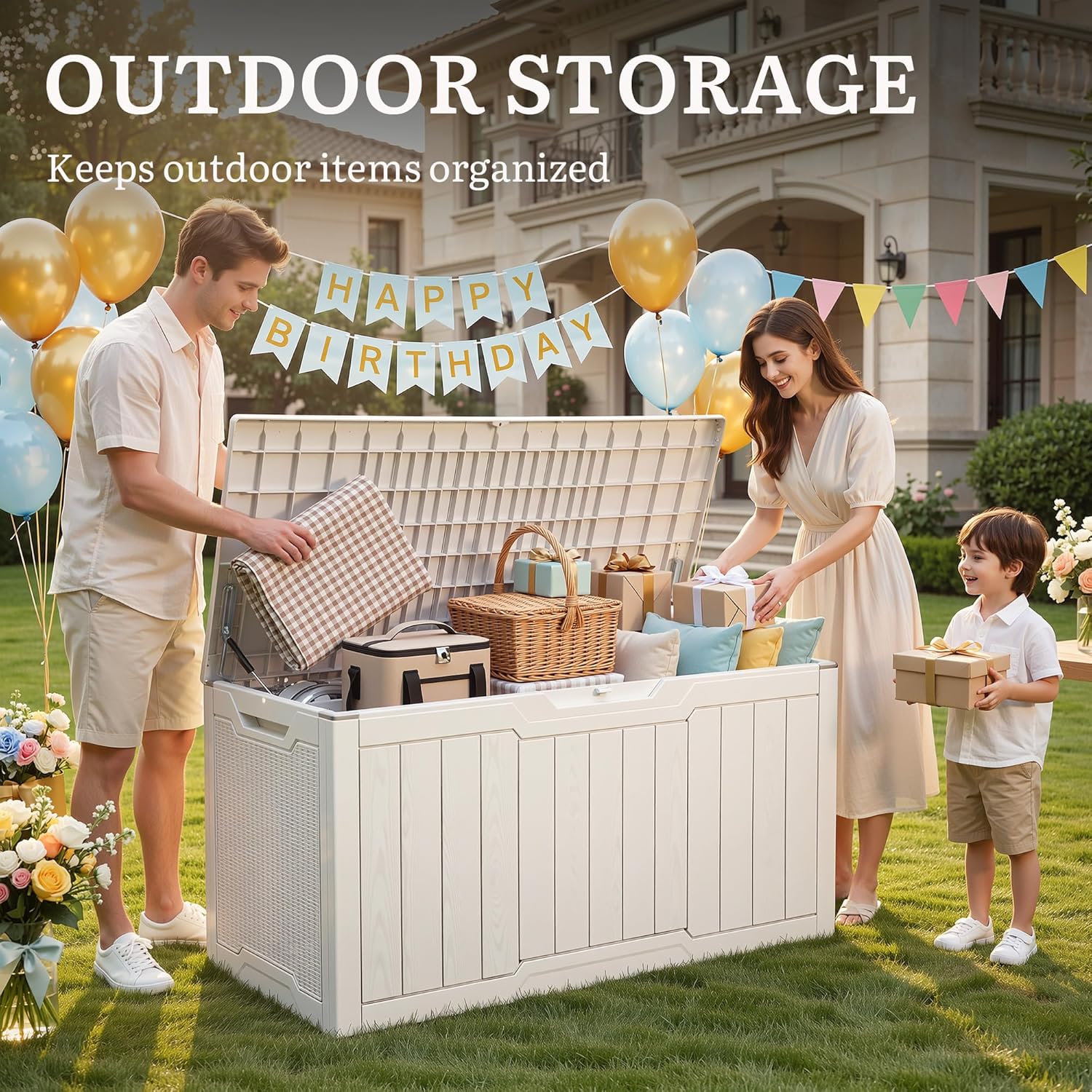 100 Gallon Large Outdoor Deck  - Gardening Tools Images recension och pris