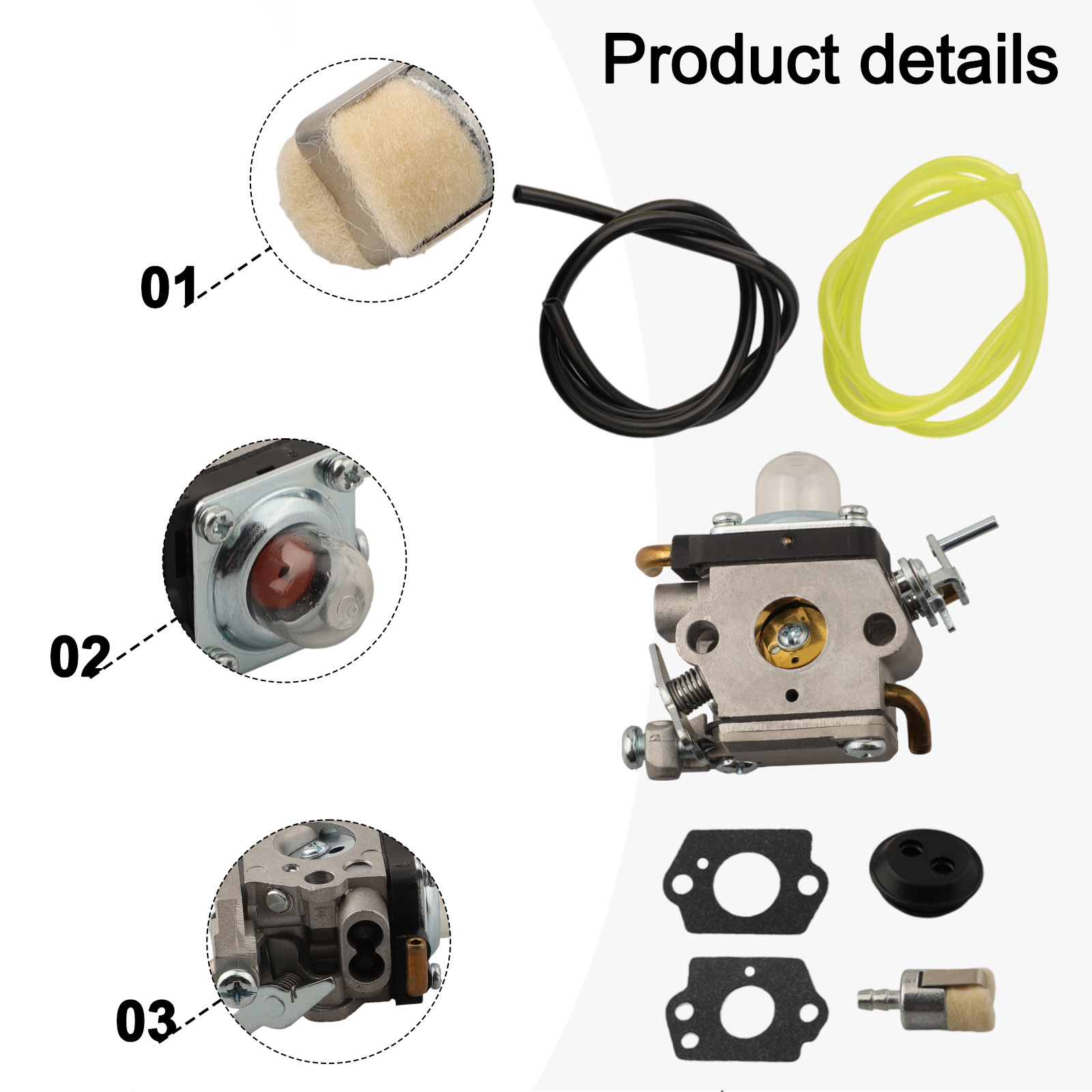 523012401 Carburetor Chainsaw  - Gardening Tools With Names recension och pris