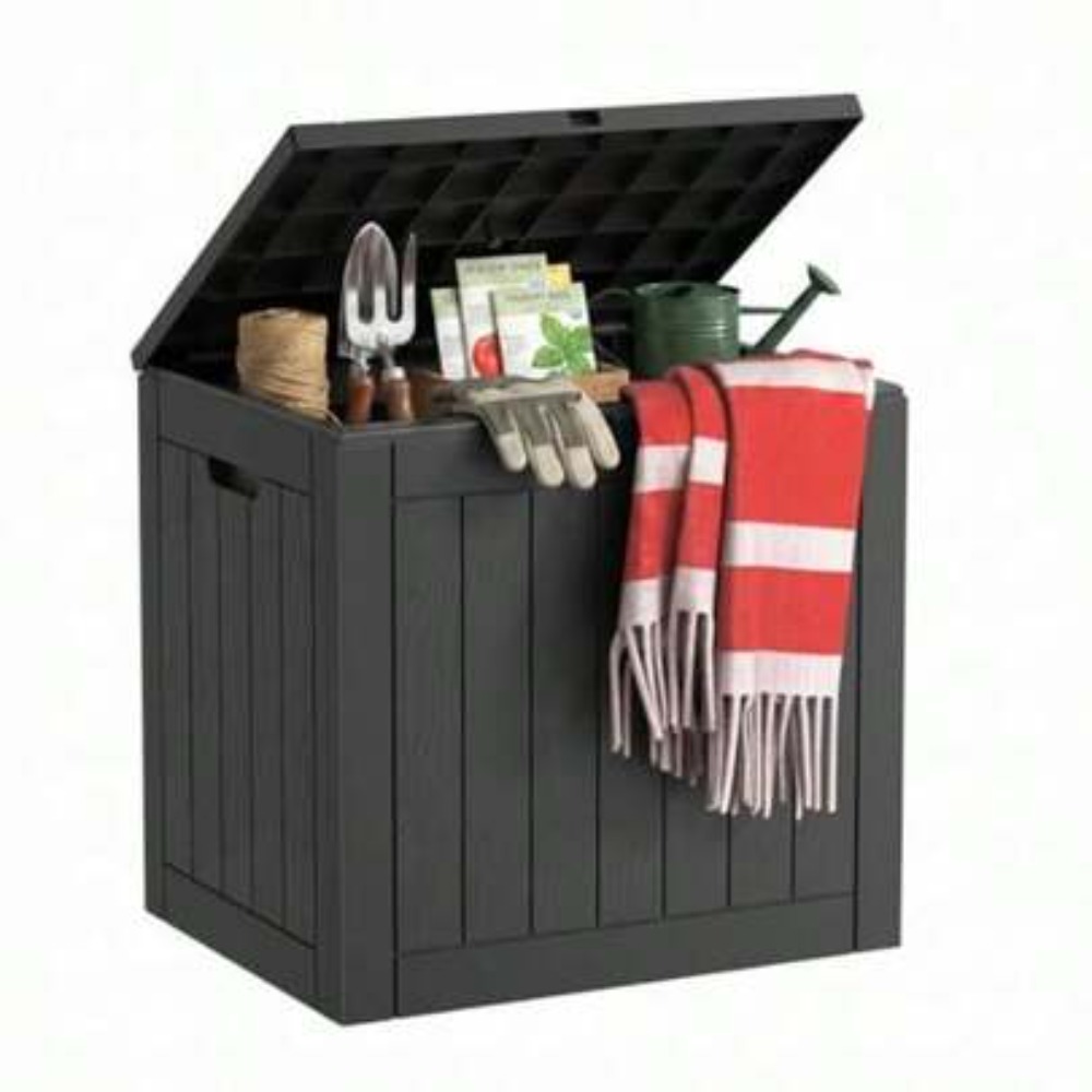 Outdoor Storage Box Resin Wate - Gardening Tools Organizer recension och pris