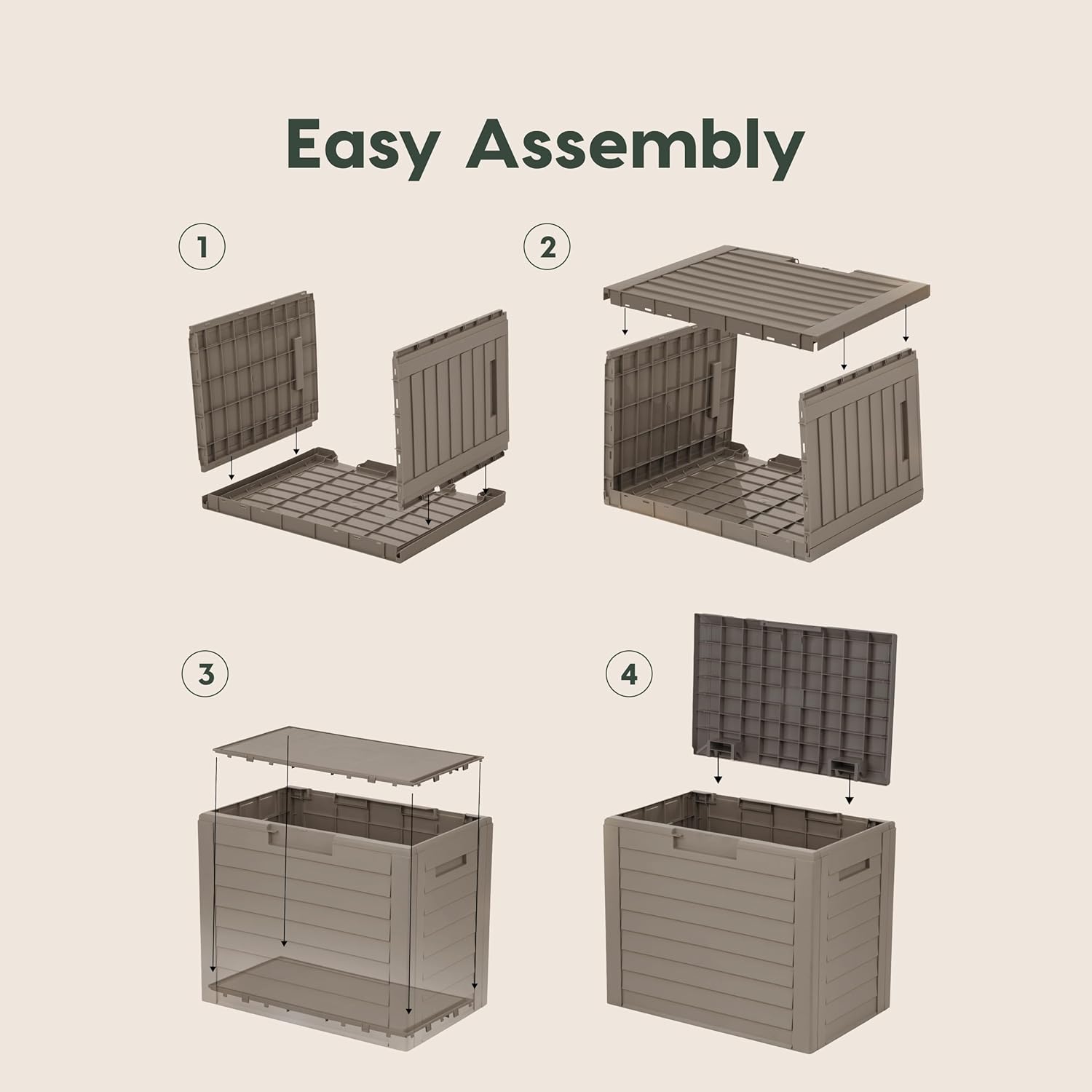 35-Gallon Outdoor Deck Storage - Gardening Tools Images recension och pris