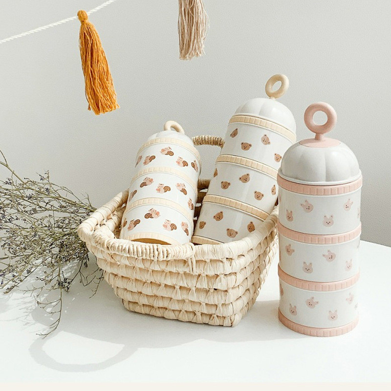 Cute Bear Milk Powder Box Baby - Fertilizer Dispenser recension och pris