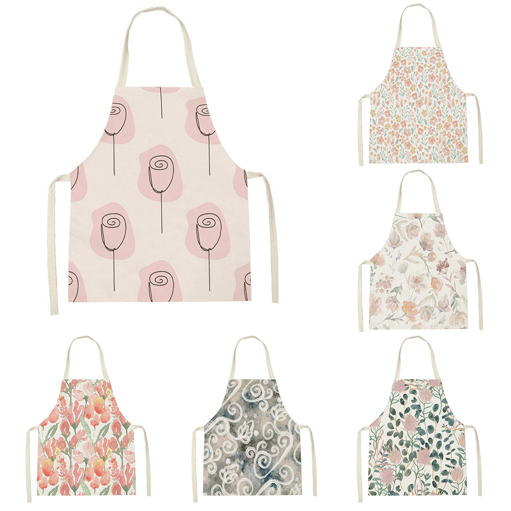 Pink tulip kitchen apron Clean - Gardening Tools Pink recension och pris