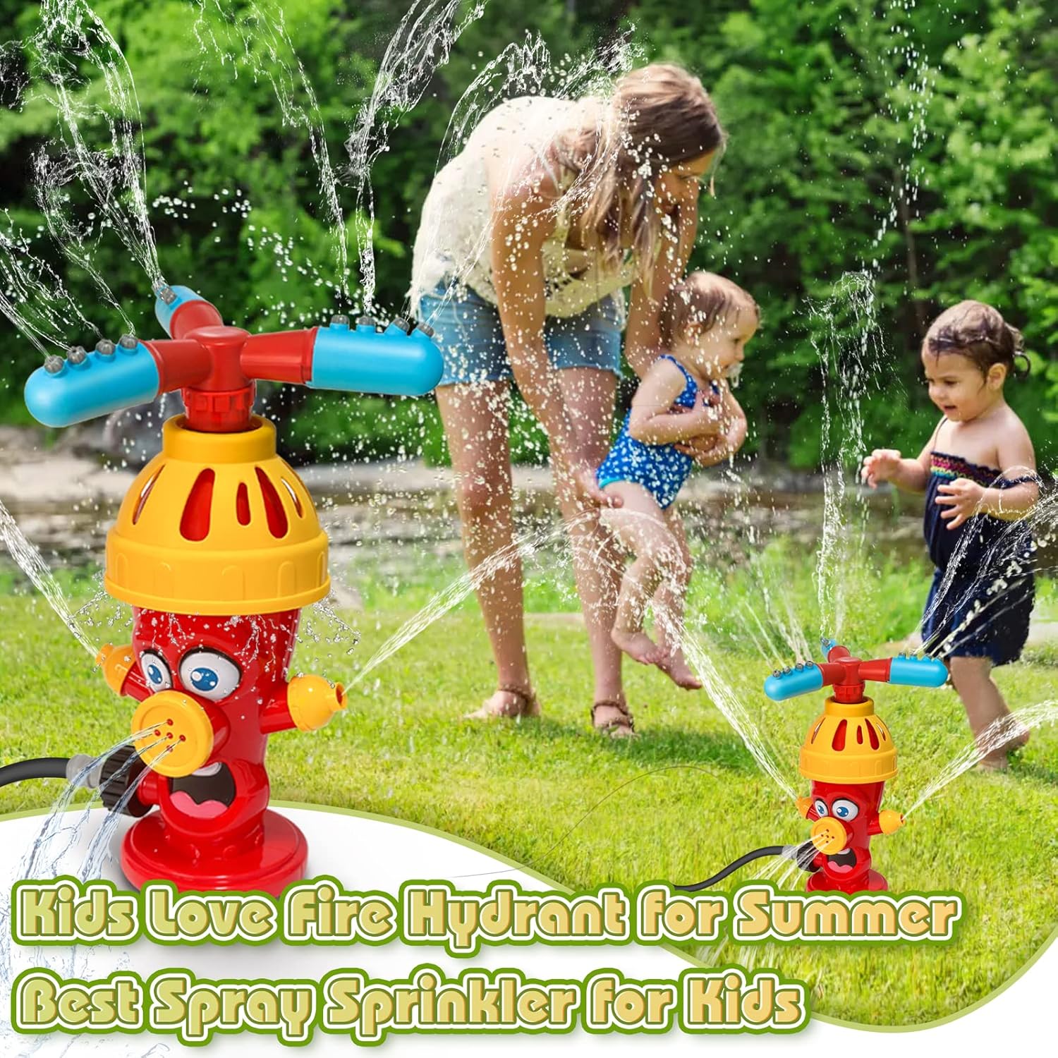 Hydrant Sprinkle Water Spray T - Gardening Tools Kids recension och pris