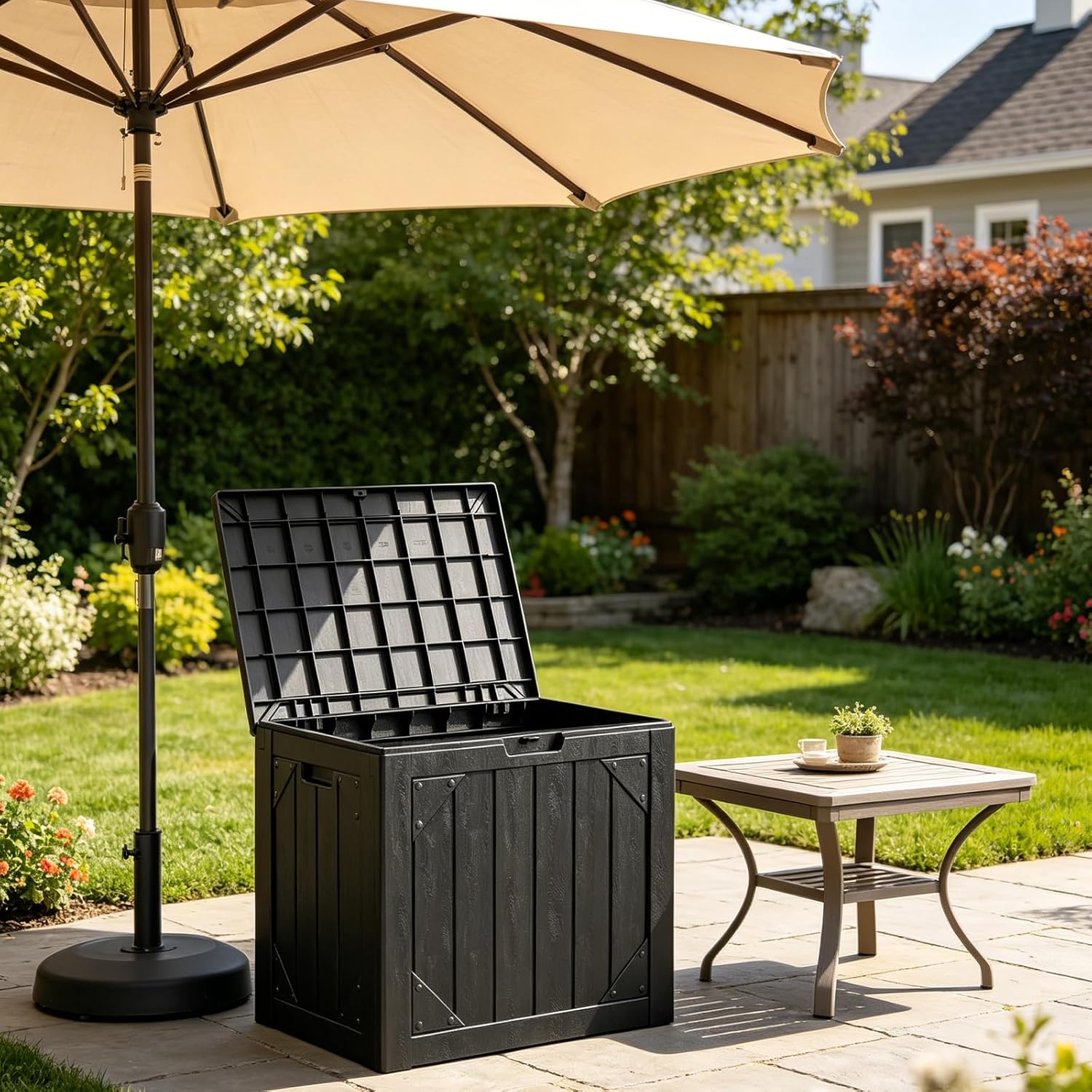 30 Gallon Outdoor Storage Box  - Gardening Tools Images recension och pris