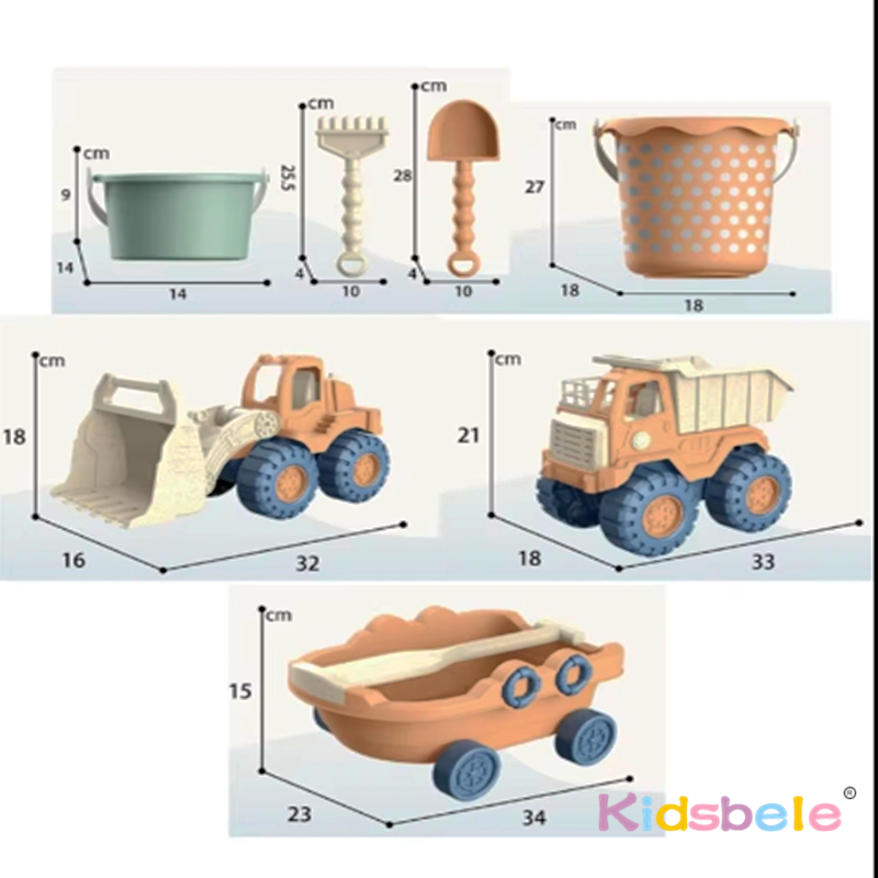 Beach Play Toys Children Porta - Gardening Tools Kids recension och pris