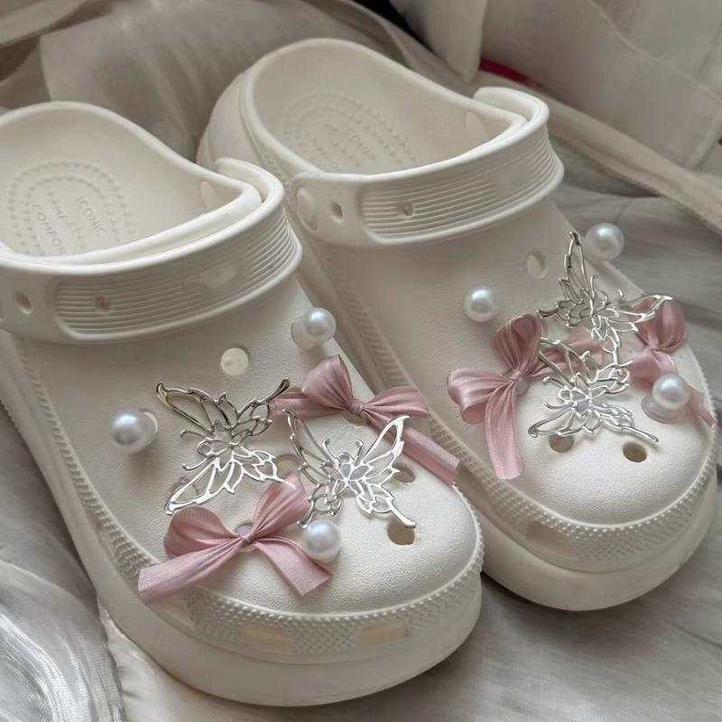 New Pink Bow 8 PCS Set Girl Ch - Gardening Tools Pink recension och pris