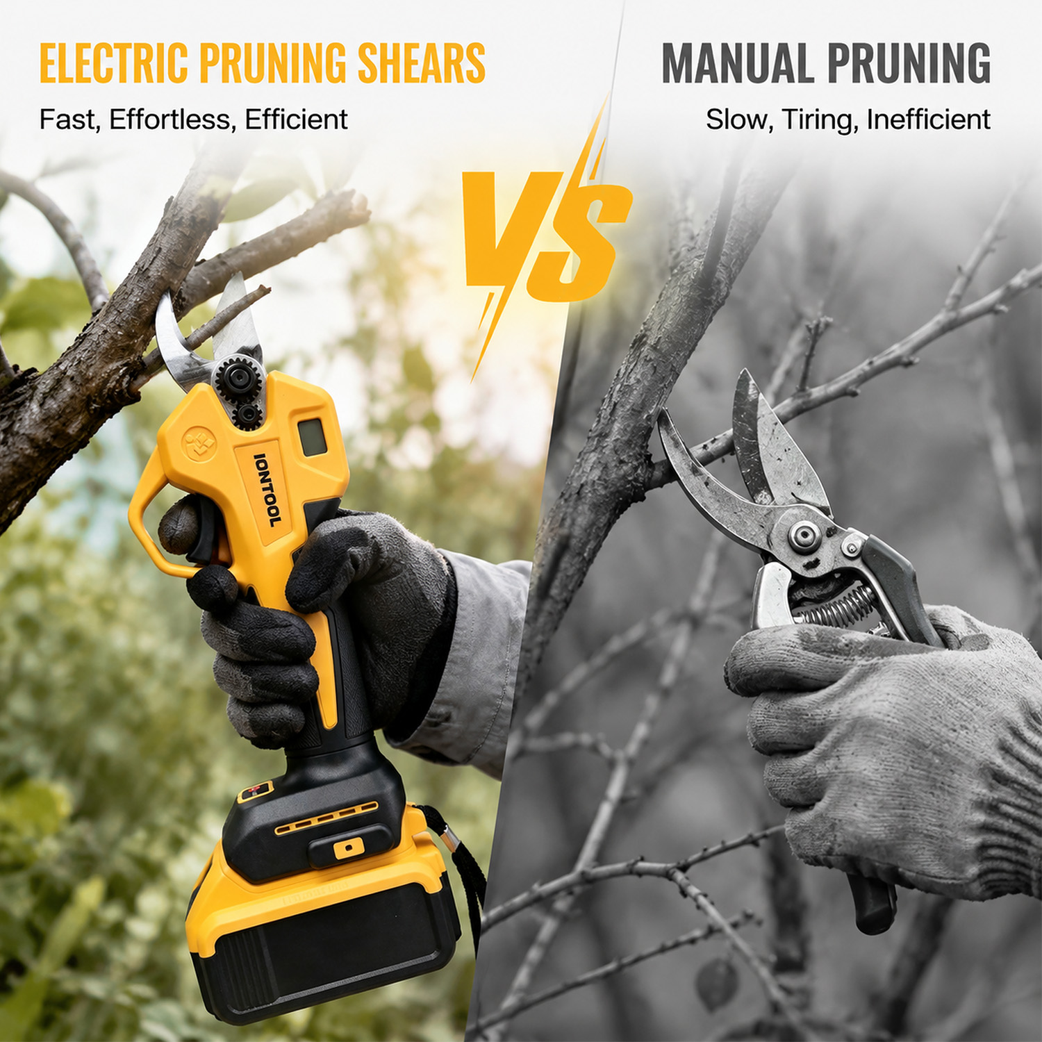 IONTOOL 30mm 220W Brushless Co - Gardening Tools To Cut Branches recension och pris