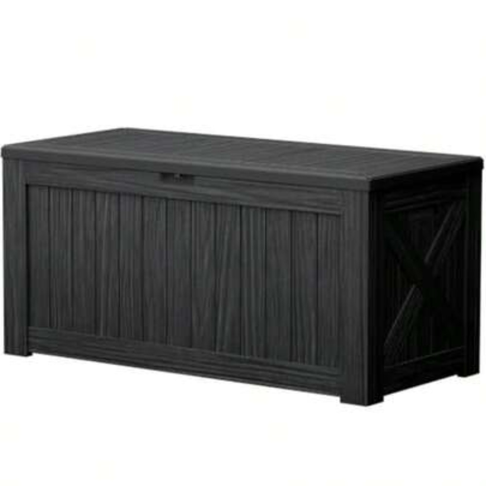 120 Gallon Deck Box Outdoor St - Gardening Tools Organizer recension och pris