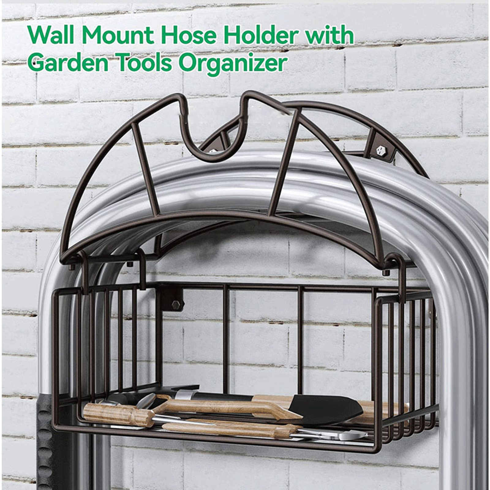 Wall Mount Garden Hose Holder  - Gardening Tools Organizer recension och pris