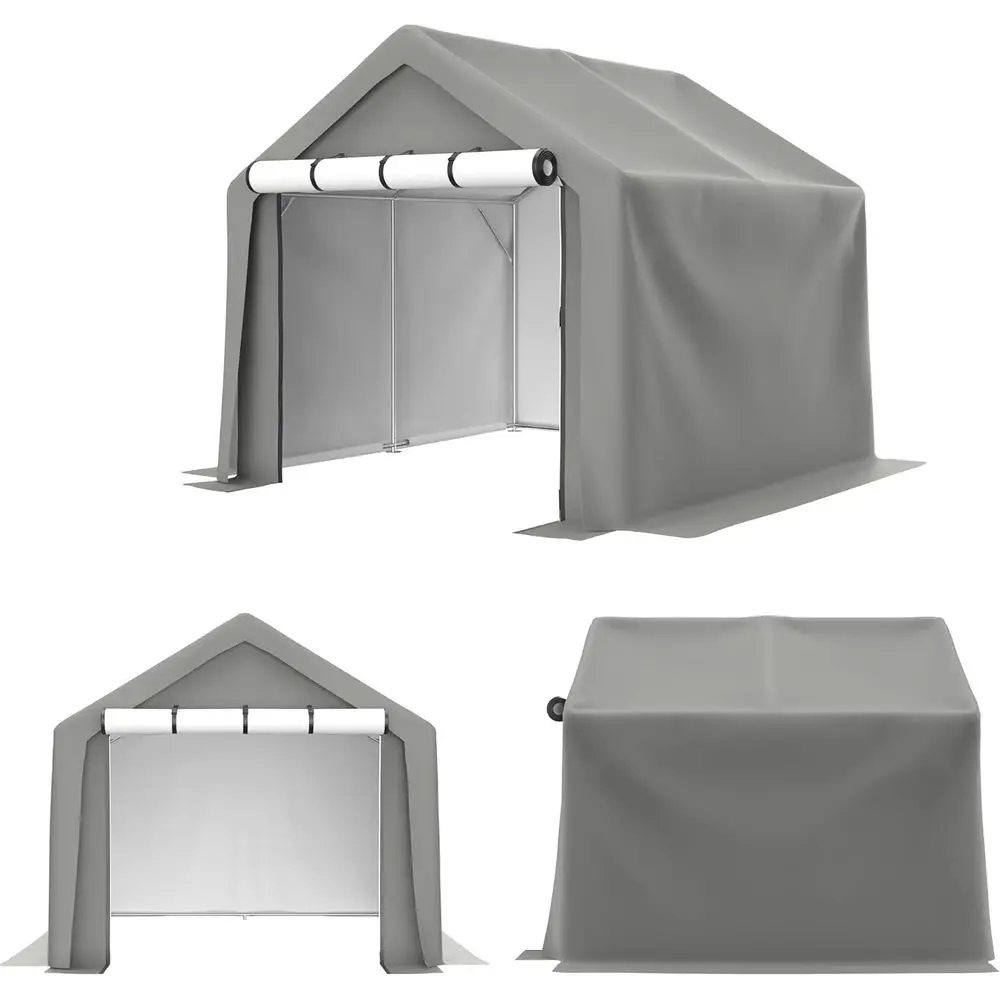 Portable Outdoor Storage Tent, - Gardening Tools Needed recension och pris