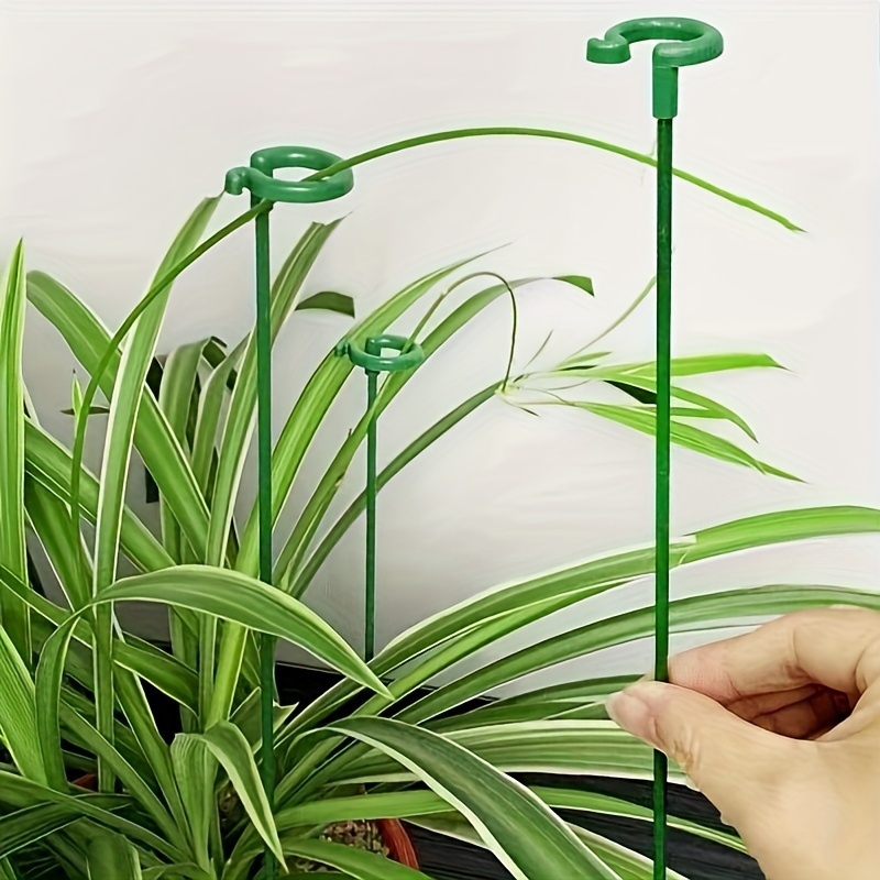 6Pcs Green Plastic Plant Suppo - Orchid Potting Mix recension och pris
