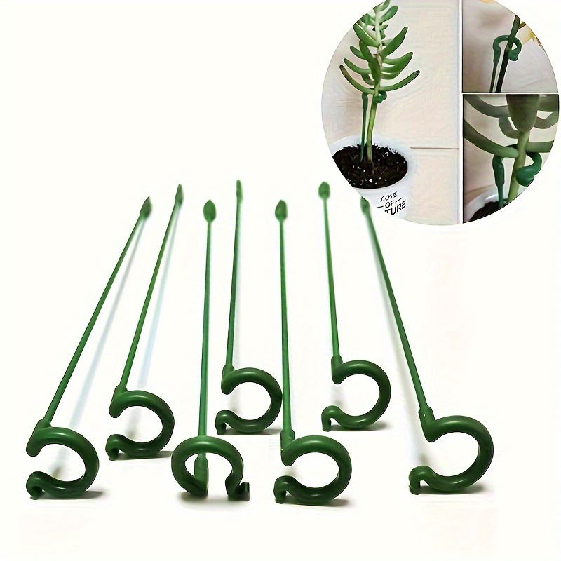 6Pcs Green Plastic Plant Suppo - Orchid Potting Mix recension och pris